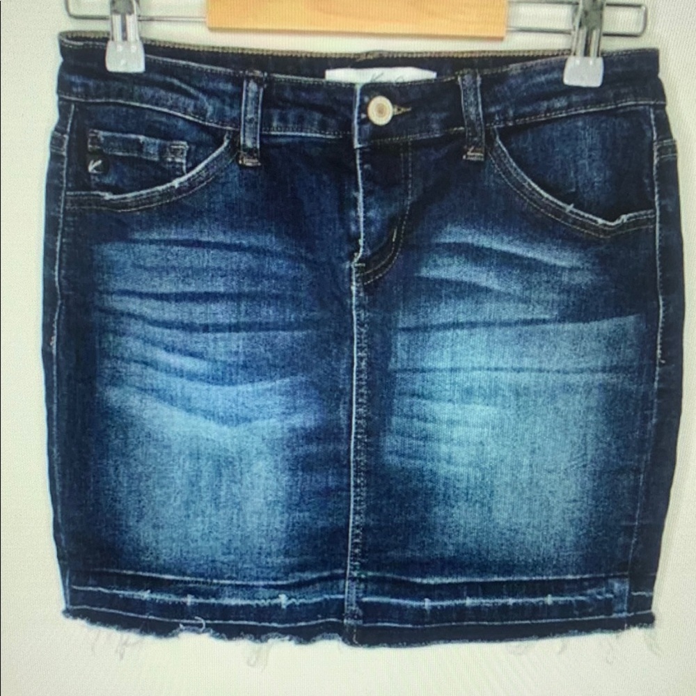 Denim Mini Skirt